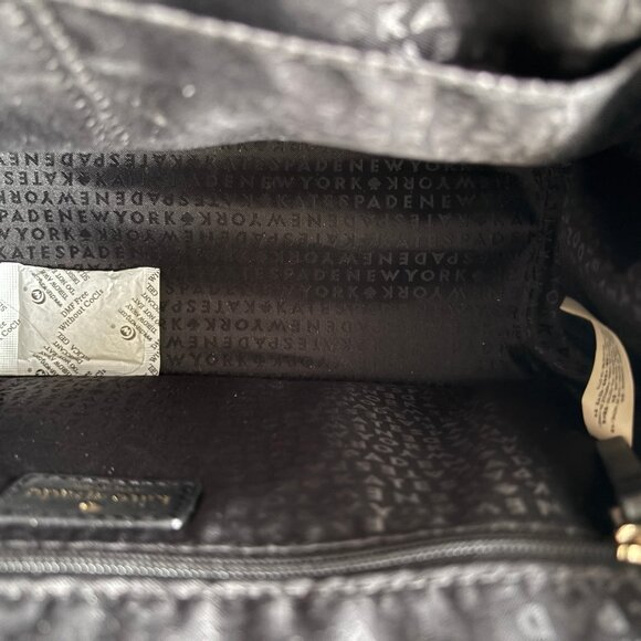 Kate Spade Camden Way Palermo Black Leather Satchel/Shoulder Bag - EUC - Picture 8 of 15
